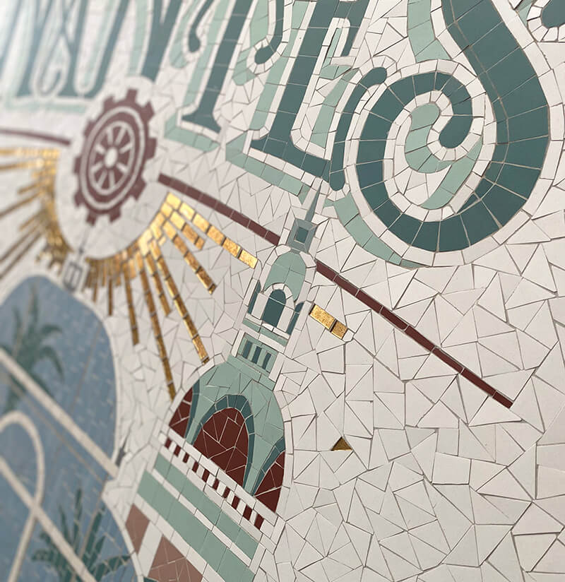 Mosaic Detail art craft